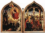 France Canvas Paintings - Diptych of Jeanne of France